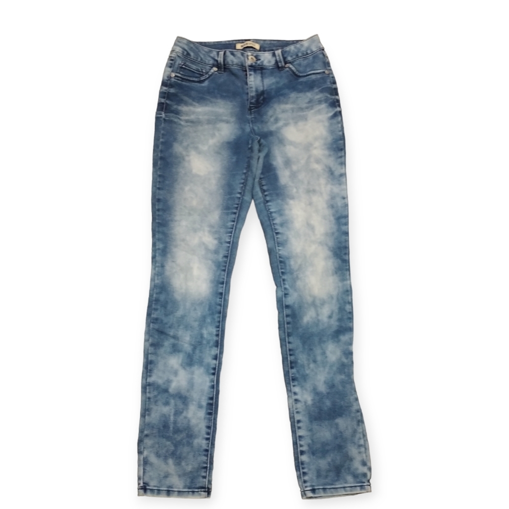 Blue Spice Acid Wash Skinny Jeans sz 9